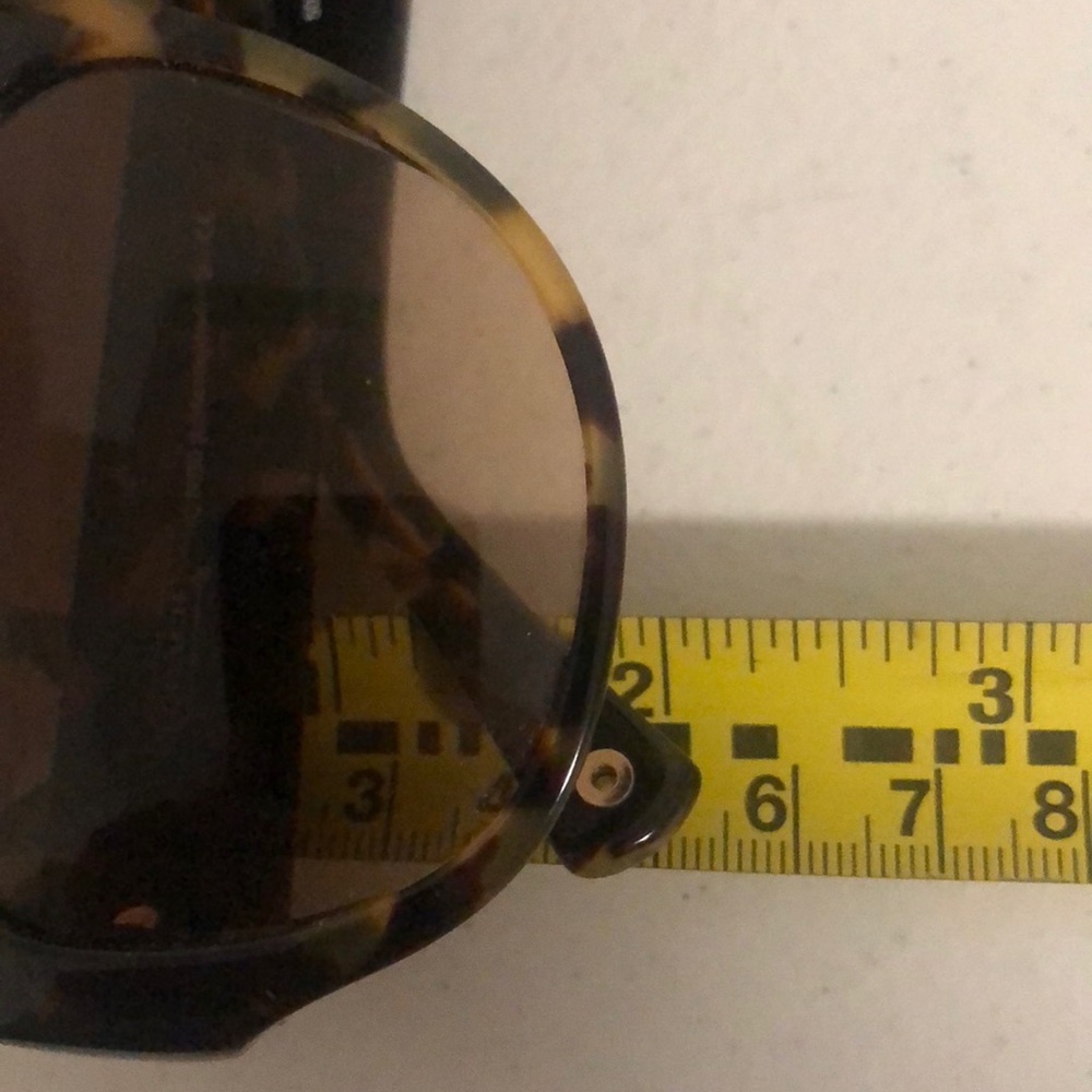 Coach Sunglasses Hayden Dark Vintage Tortoise with case - Picture 11 of 16